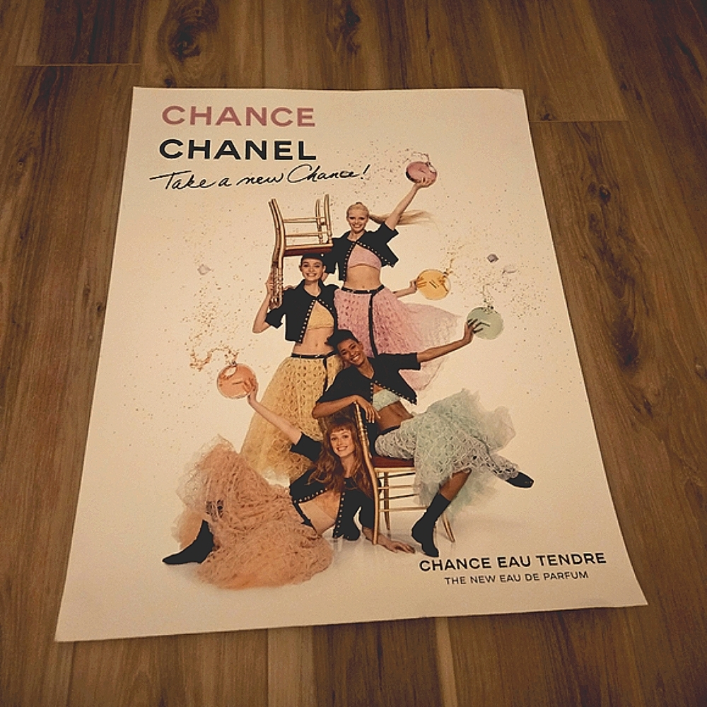 Chanel Chance Girls Poster Iconic Chanel Modern Campaign .